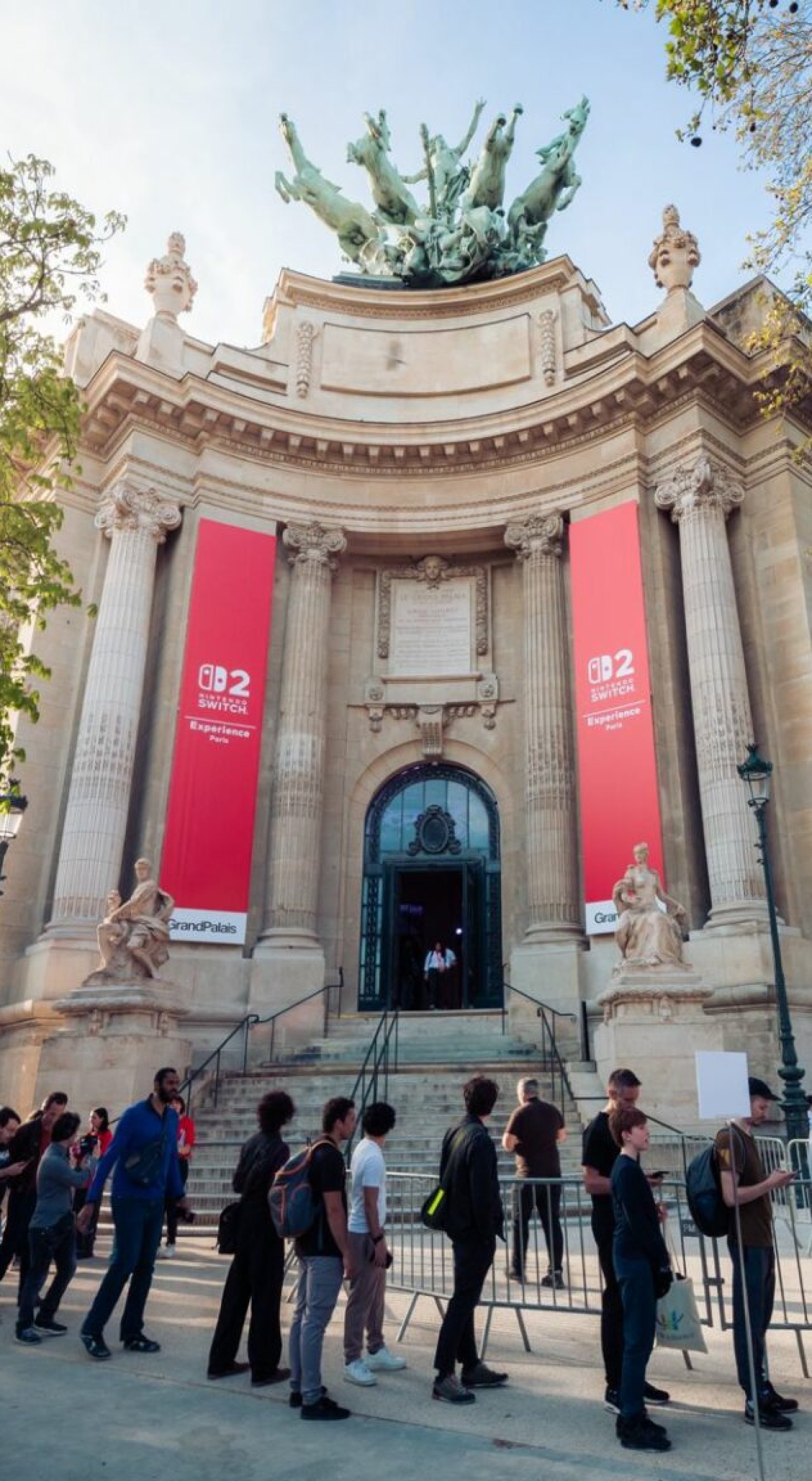 Nintendo : reportage photo du cas client La Switch 2 au Grand Palais