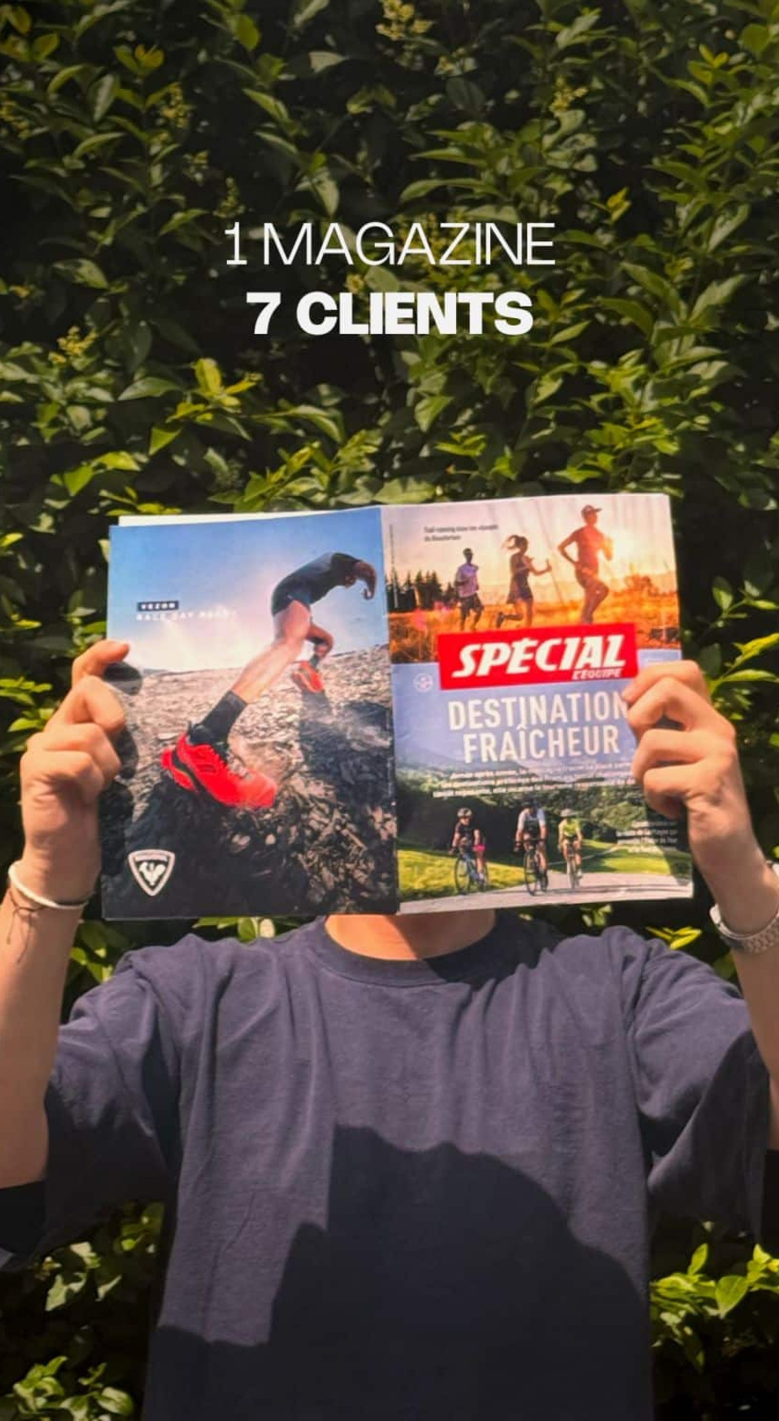 L'Équipe Mag — Outdoor : reportage photo du cas client Au rendez-vous du Spécial Outdoor