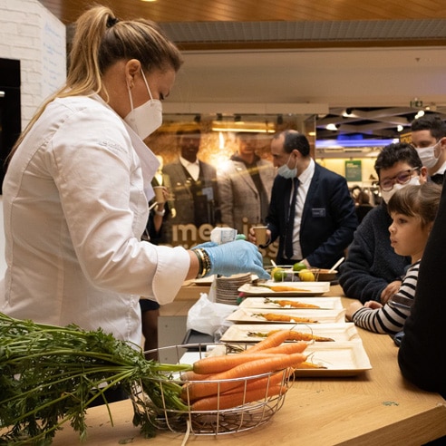 Stand food La Banque Postale