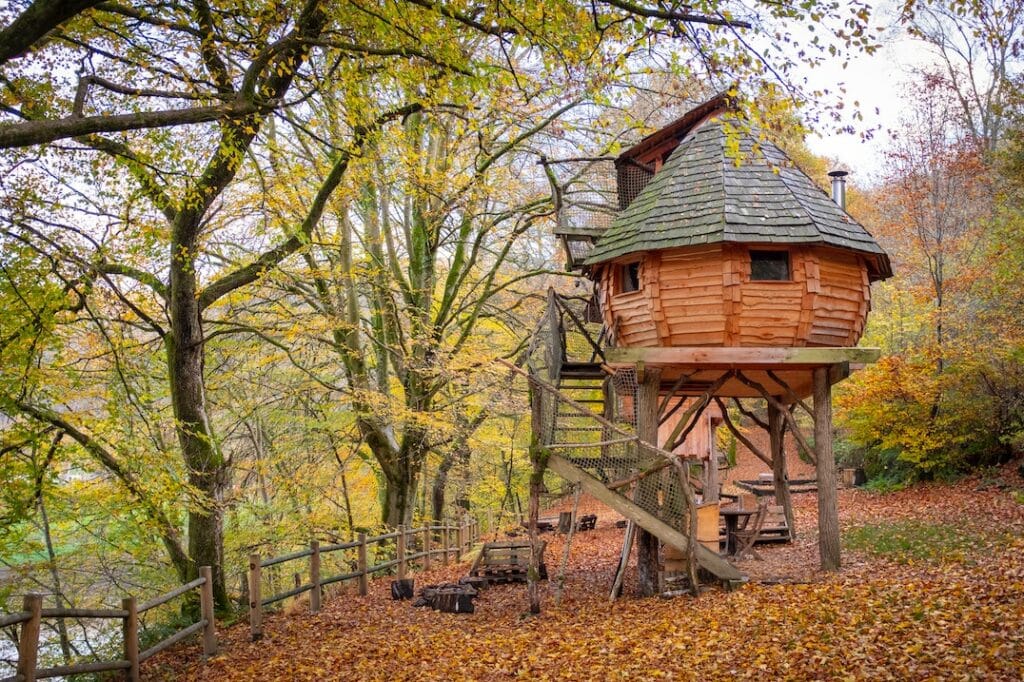 Cabane dans les arbres