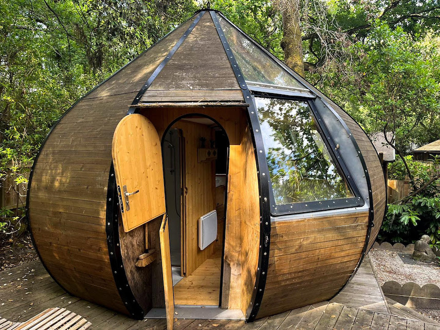 Lodge insolite en bois