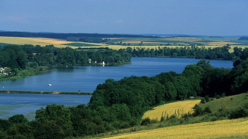 Vue du lac de Bairon