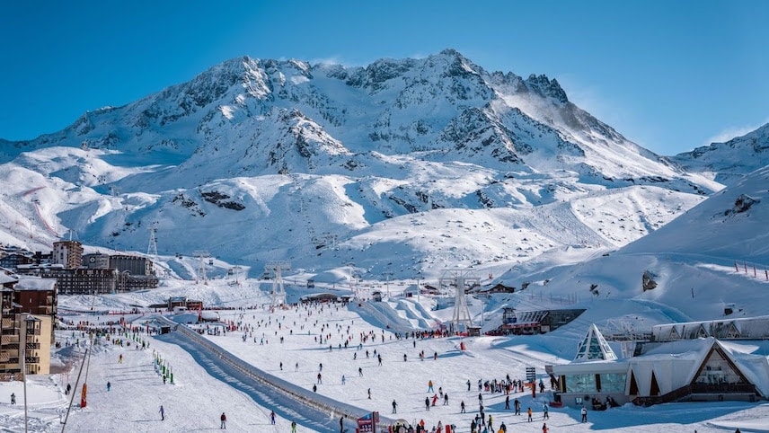 Station de ski enneigée de Val Thorens