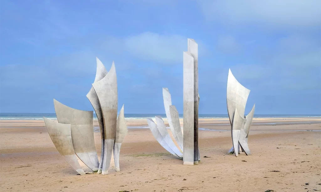 Plage D'Omaha Normandie France